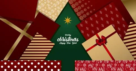 Happy new year background. Stock Illustration
