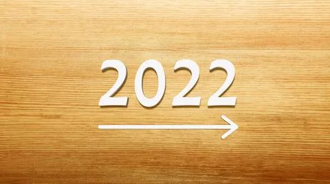 Happy New Year Background. Start to 2022. 3D illustration Stock Illustration