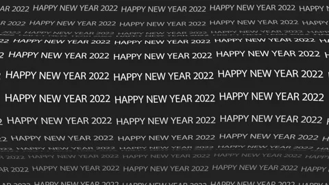 Happy new year background typography. Stock-Footage 167352864