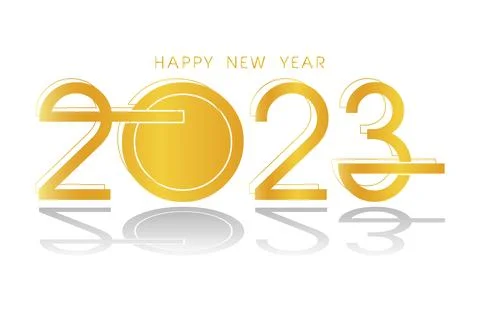 Happy New Year background vector illustration. Stock Illustration
