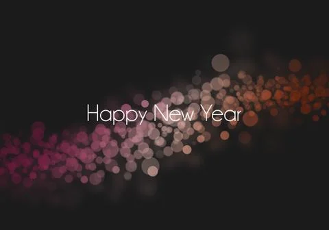 Happy New Year Backround Illustrazione stock