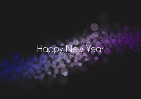 Happy New Year Backround Stock Illustration