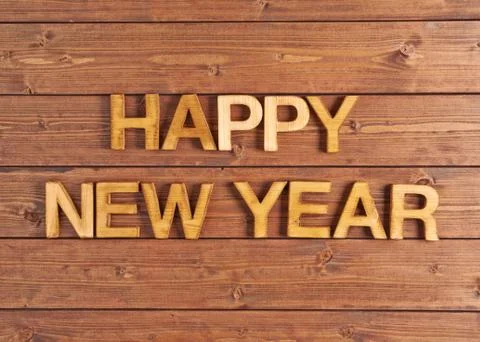 Happy New Year composition Stock Photos