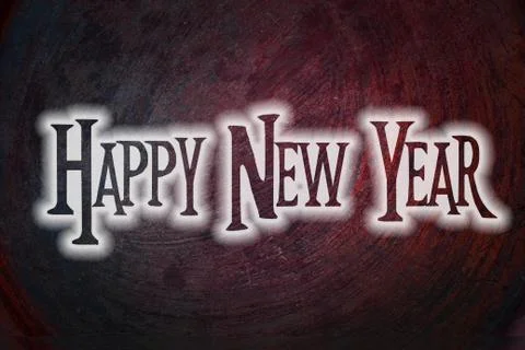 Happy new year concept Stock Illustration
