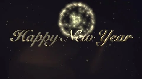Happy New Year Countdown Stock Footage 281242329