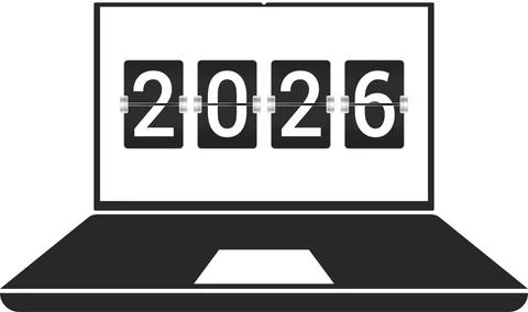 Happy new year countdown. New Year Countdown Background counter Stock Illustration