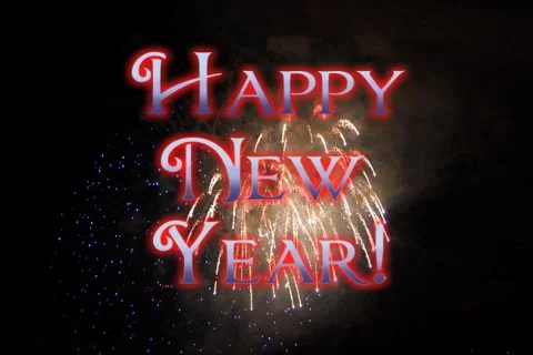 HAPPY NEW YEAR! Stock Footage 923886