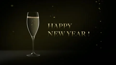Happy new year Vídeos de archivo 12505956