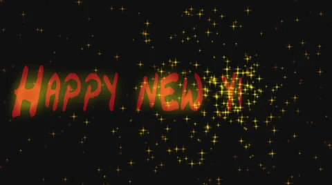 Happy new year Stock Footage 35840922