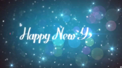Happy New Year Stock Footage 68695747