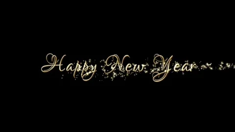 Happy New Year Video stock 77573590