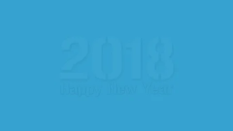 HAPPY NEW YEAR Stock Footage