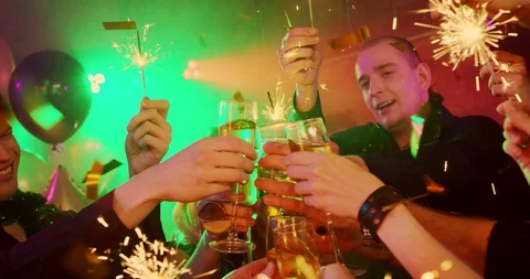 Happy New Year Stock Footage 90421214