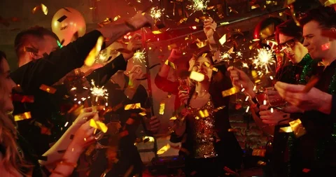 Happy New Year Stock Footage 94256760
