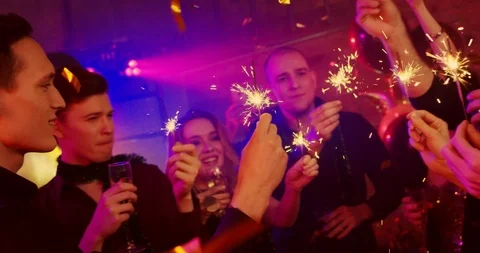 Happy New Year Stock Footage 99767089