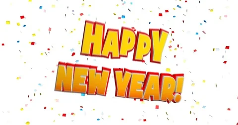 Happy New Year! Stock Footage 105699167