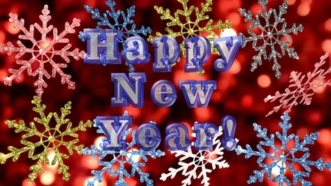 Happy new year Stock Footage 119689259