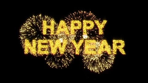 Happy New Year Stock Footage 121360320