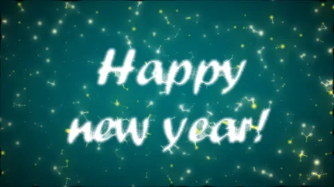 Happy New Year Stock Footage 124013240