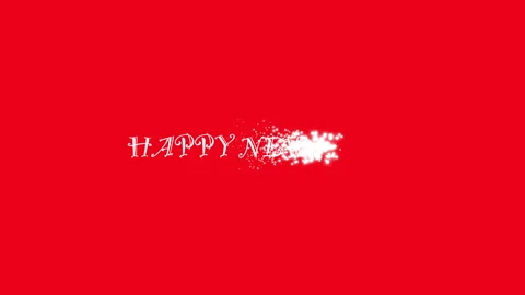 HAPPY NEW YEAR Stock Footage 163785462