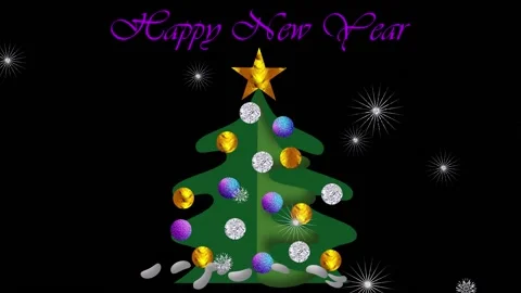 Happy New Year Stock Footage 165219398