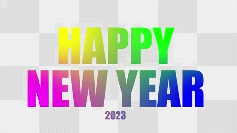 Happy new year Stock Footage 227227469