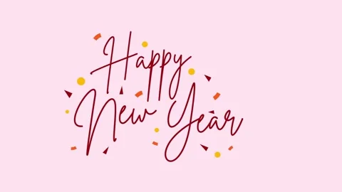 Happy New year Stock Footage 245310439
