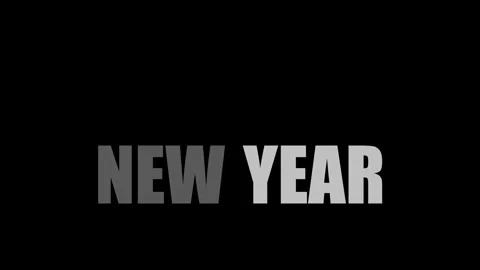Happy New Year Stock Footage 260098815
