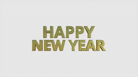Happy New Year Stock Footage 307981560