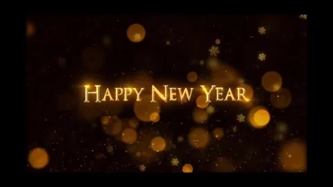 Happy New Year Stock Footage 314908786