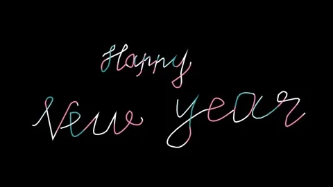 Happy new year. Stock Footage 318689689
