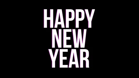 Happy new year Stock Footage 321043227