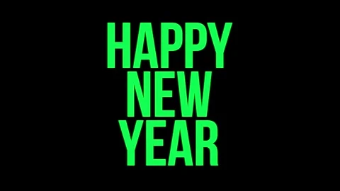 Happy new year Stock Footage 321043232