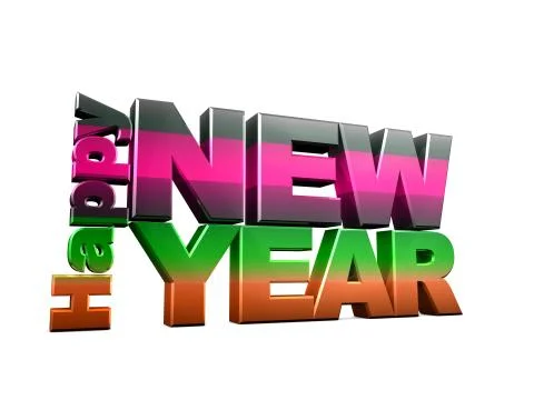 Happy new year Illustrazione stock