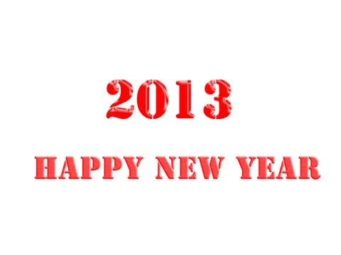 Happy new year Stock Illustration