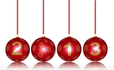 Happy New Year Stock Illustration