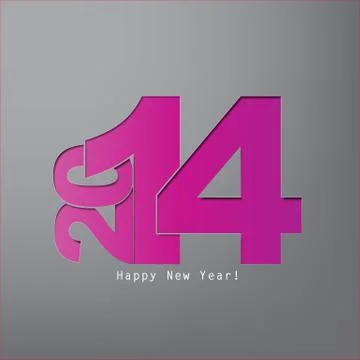 Happy new year! Illustrazione stock