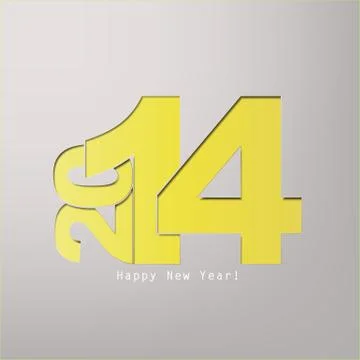 Happy new year! Stock Illustration