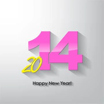 Happy new year! Stock Illustration