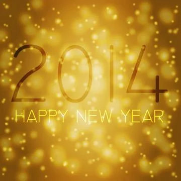 Happy new year Stock Illustration