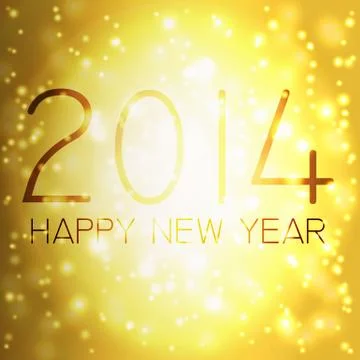 Happy new year Stock Illustration