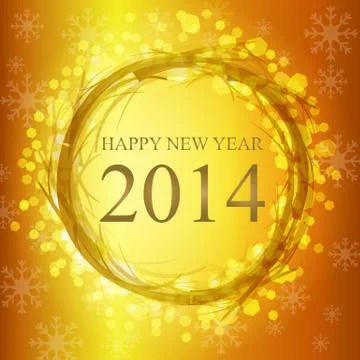 Happy new year Stock Illustration