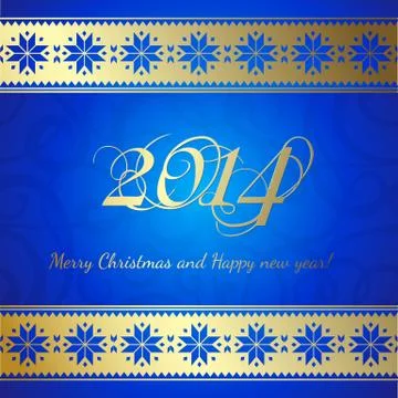 Happy new year. Stock Illustration