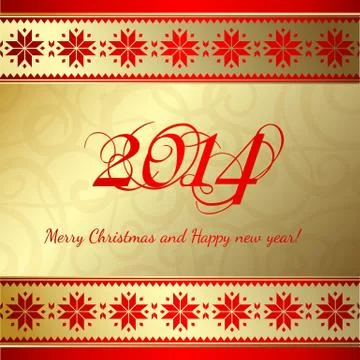 Happy new year. Stock Illustration