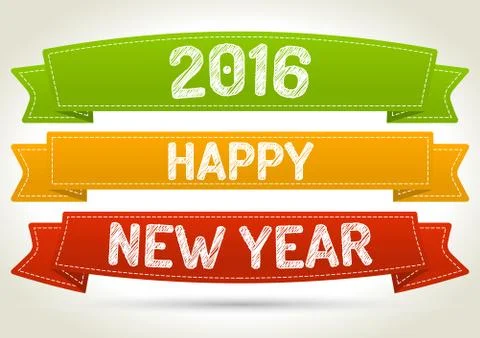 Happy new year Stock Illustration