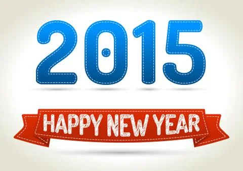 Happy new year Stock Illustration