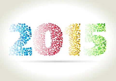 Happy new year Stock Illustration