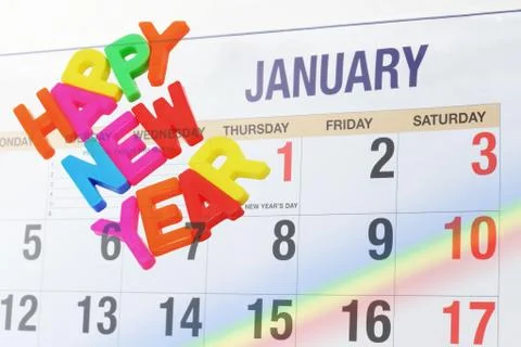 Happy new year Stock Illustration