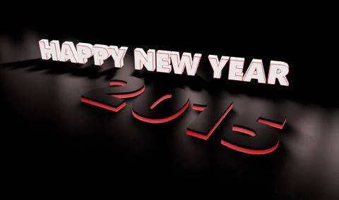 Happy new year Stock Illustration