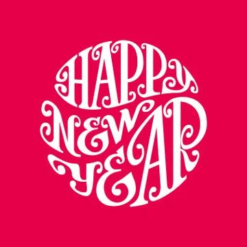 Happy New Year Stock Illustration